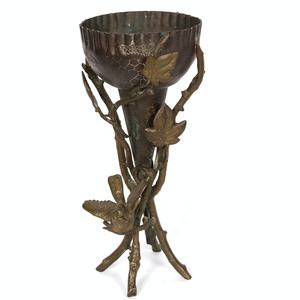 Nouvelle sculpture décorative élégante et attrayante à la main en métal bol de fantaisie sculpture bol design fait à la main pour les fournisseurs en gros - Product Image 3