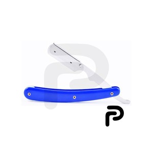 Rasoir droit à manche en plastique avec lame remplaçable - Product Image 1