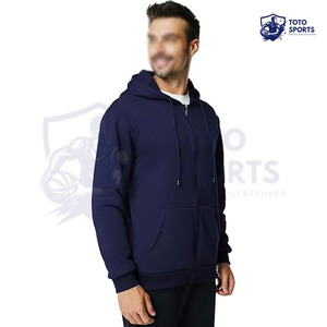 Best Quality Best Service Breathable Reasonable Price Top Trendy New Arrival Fleece Lined Casual Sweatshirt Men <b>Zipper</b> <b>Hoodies</b> - Product Image 2