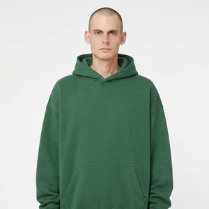 Vente en gros TOPWL443526 Sweat à capuche vierge 100% coton pour homme, sweat-shirt tissé à capuche, teint uni, logo brodé personnalisé, polyester et coton - Product Image 5