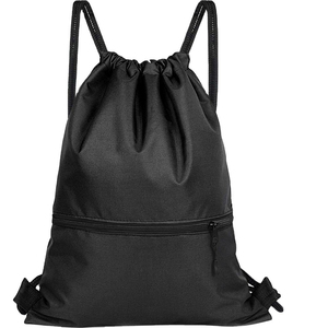 Bolsa con Cordón de Alta Resistencia, Lavable, Fabricada en Fábrica, Impermeable, para Deportes, Gimnasio, Zapatos, con 3 Bolsillos, de Poliéster, para Natación, Baile, Mochila - Product Image 3