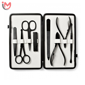 Salon Quality <b>Manicure</b> & Pedicure Set | 7-Piece Stainless Steel Nail Care <b>Kit</b> OEM Wholesale - Product Image 2