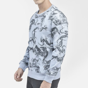 Nouveau sweat-shirt d'hiver tendance pour hommes, taille plus, couleur personnalisable, surdimensionné, 100% coton, écologique - Product Image 3