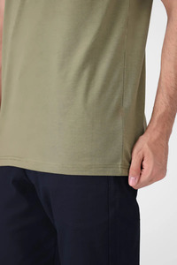 Camiseta Deportiva al por Mayor con Logotipo Personalizado para Hombre, Cuello Redondo, Corte Regular, Hombros Caídos, Ligera, Transpirable, Premium - Product Image 4