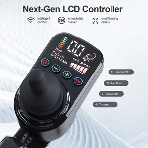 Fauteuil roulant électrique pliable pour adultes : télécommande et élévateur électrique inclus, dossier réglable, double moteur. - Product Image 6