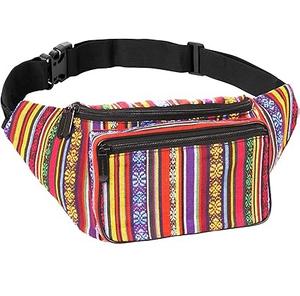 Sac banane élégant en cuir véritable color block, personnalisable, avec bandoulière, 50-70L, sac à dos tendance, vente chaude - Product Image 1