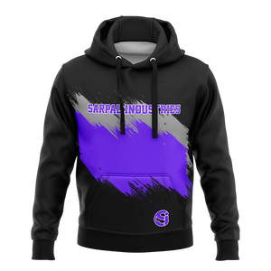 Sudadera con Capucha de Forro Polar para Hombre, Diseño Personalizado con Logotipo Frontal, para Invierno, Patrón Sólido, Impermeable, de Secado Rápido, para Gimnasio y Running - Product Image 1