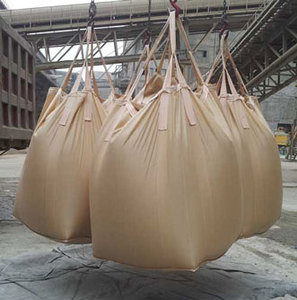 Sac Jumbo de 2000 kg de qualité alimentaire, résistant, en PP tissé, avec intérieur en aluminium ou en PE pour le transport de matériaux en vrac, conçu pour 500 kg - Product Image 2