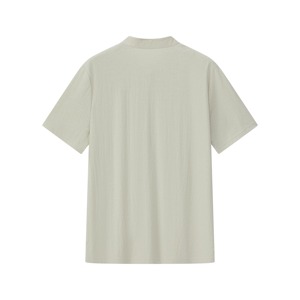 T-shirt tendance pour homme en coton 100% respirant, manches courtes, coupe classique, 220g pour un confort optimal, vêtement décontracté - Product Image 5