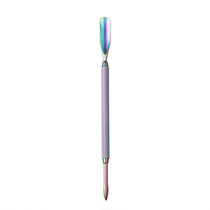 Customized <b>Nail</b> Cuticle Pusher Rainbow Clipper Dead Skin Remover 2026 Stainless Steel <b>Nail</b> Art <b>Tool</b> - Product Image 2