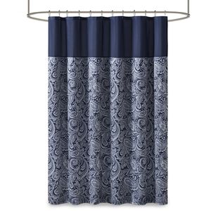 Tenda doccia fantasia Jacquard per arredamento elegante bagno - Product Image 5