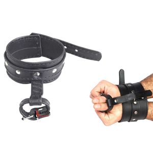 Tobilleras y pulseras de cuero vacuno auténtico con correa cruzada - Product Image 4
