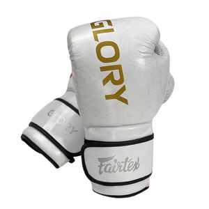 Guantes de Boxeo Personalizados Fairtex Glory Model, Profesionales, 100% Cuero Genuino, Calidad Premium, Ligeros, para Entrenamiento y Sparring - Product Image 1