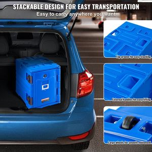 Piatto da cucina impilabile per camion di cibo per servizi di ristorazione isolato 90L - Product Image 5