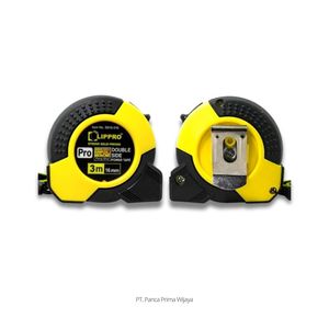 เทปวัดระยะแบบม้วนคุณภาพสูง 3 เมตร แบบสองหน้า ขนาดกะทัดรัด พกพาสะดวก ผลิตจากเหล็ก สำหรับใช้ในครัวเรือน งาน DIY และงานช่าง - Product Image 5