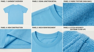 T-shirt pour femme 100% coton, uni, décontracté, col rond, doux, vente en gros - Product Image 6