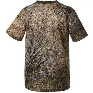 Chemise de chasse à manches courtes pour homme, camouflage, polyester respirant, vêtements d'extérieur pour l'été - Product Image 2