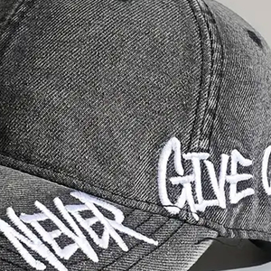 Gorras de Béisbol Bordadas en 3D, Personalizadas, Cómodas, de Nueva Llegada, con Bordado Desgastado, en Oferta - Product Image 6