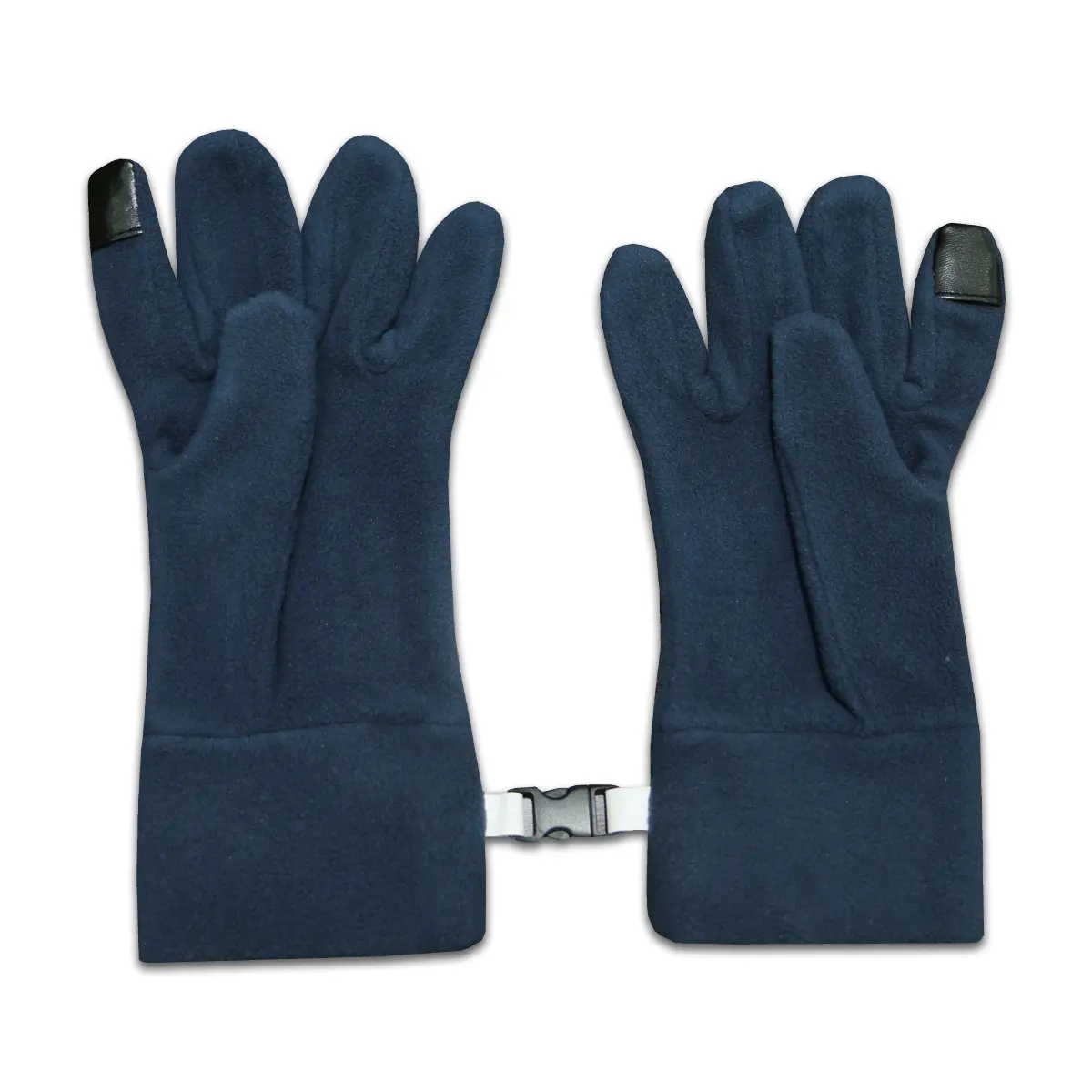 ถุงมือหนังโพลีเอสเตอร์บริสุทธิ์จากปากีสถานถุงมือโพลีเอสเตอร์สีดำตรวจสอบความปลอดภัยถักแบบไร้ตะเข็บ