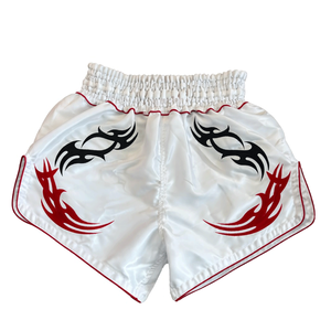 Shorts de sport rétro pour le judo, le muay thaï, le MMA, la boxe - Vêtements d'arts martiaux rétro - Product Image 1