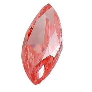 Diamante Suelto Cultivado en Laboratorio, Certificado IGI, Color Rosa Intenso, Claridad VVS, Corte Marquesa, para Joyería, Anillo de Compromiso - Product Image 3