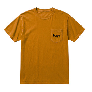 Camiseta de Hombre, Corte Regular, Roja, 100% Algodón, Cuello Redondo, Manga Corta, Tejido Transpirable, Ecológica, de Secado Rápido, Suave y Transpirable, Color Sólido - Product Image 3