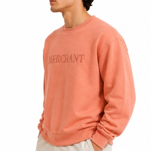 Custom Crew Neck <b>Sweatshirt</b> For Men Casual Pullover Cotton <b>Fleece</b> Apparel Comfort Fit Custom Design OEM Manufacturing <b>Sweatshirt</b> - Product Image 4