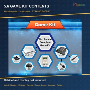 Kit de Juego de Disparos Piramidal Egipcio con Tablero de 5.6 para Proyectos de Arcade Multijugador - Product Image 2