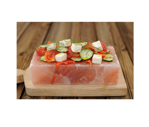 Plaque de cuisson artisanale en sel de l'Himalaya de haute qualité 2026, sculptée, naturelle, étanche, 5-7 kg, pour service alimentaire, vente en gros - Product Image 3