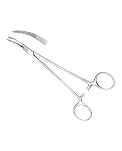 Pinces hémostatiques délicates Nissen courbées 18,5 cm en acier inoxydable, pince chirurgicale pour hématose, fixation des vaisseaux et usage général - Product Image 3