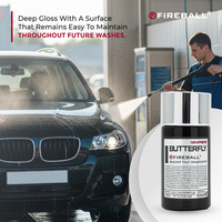 Recubrimiento Híbrido de Cerámica y Grafeno Fireball para Automóviles, Recubrimiento Duro SiO Executive de 50 ml, Durabilidad de 8 Años, Superhidrófobo