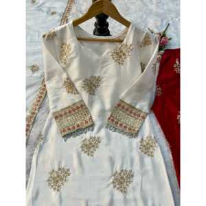 Conjunto de Top Plazzo Dupatta para mujer - Product Image 2