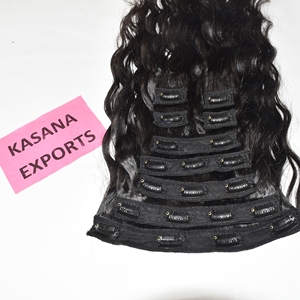 Cuticle Aligned 100% Natural Unprocessed Virgin Indian clipins Machine Double Weft Deep Wave <b>Braiding</b> Human <b>Hair</b> <b>Extensions</b> - Product Image 2