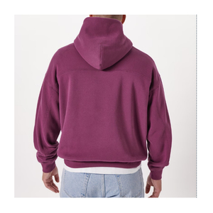 Ventes en gros de sweats à capuche en molleton pour hommes, personnalisés, avec logo sur le devant, pour l'hiver - Qualité supérieure, prix bas, très demandés - Product Image 3