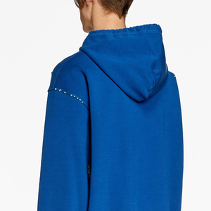 Sweat à capuche pour homme effet vieilli, coupe oversize premium, conçu en tissu polaire doux, finition délavée et style moderne - Product Image 5