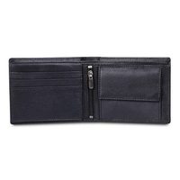 Dompet Pria Kulit Asli 100% Bertekstur Desainer Terbaru 2026, Hitam Vintage Mewah, Anti RFID, Lipat Pendek, Tahan Air