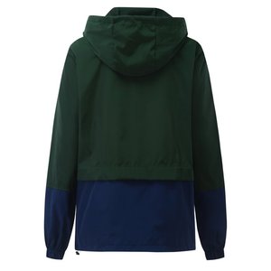High Performance Custom Style Windproof Windbreaker <b>Jacket</b> For Women Long Sleeve Polyester Hooded Color Panel Windbreaker <b>Jacket</b> - Product Image 4