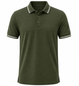 Camisa Moderna para Hombre, Manga Corta, Transpirable, Tejido Suave, Ecológica, Corte Regular, Informal, Elegante, para Uso Diario, Oficina, Aire Libre - Product Image 3