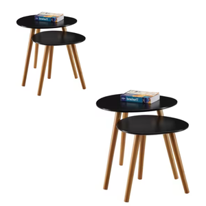 Round End Tables With Teak <b>Solid</b> <b>Wooden</b> Living Room End Tables at Best Prices Hot Selling Product From Indonesia - Product Image 2