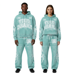 Hoodies personnalisés 100% coton ou molleton mélangé, coupe ajustée, effet délavé soleil, look vintage - Product Image 4