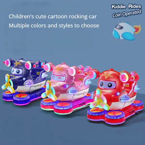 Máquina de Juego Infantil con Forma de Avión, con Luces LED y Música, Funciona con Monedas, Disponible para Exportación - Product Image 3