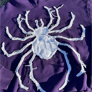Wholesale Custom Designer <b>Hoodie</b> for Men Streetwear Spider Embroidery <b>Hoodie</b> Best <b>Hoodie</b> from Pakistan Manufacturer - Product Image 2