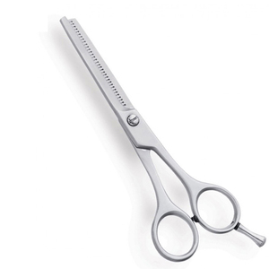 High Quality Extra Sharp Beauty Rubber Hair Cutting Barber <b>Mirror</b> Polished Customized Size Hair Styling Barber Thinning Scissors - Product Image 4