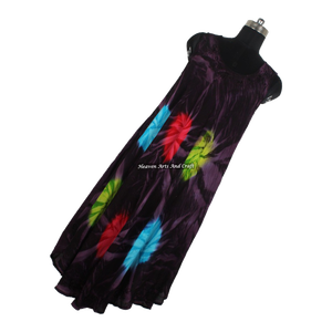 Vestido Largo Tie Dye Estilo Bohemio para Mujer, Primavera 2026, Estilo Urbano, Sexy, Vestido de Noche de Rayón - Product Image 3