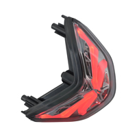Luz Trasera LED Integrada con Certificación E-MARK y Lente Ahumada para Ducati Monster 1200 / 1200S / 1200R 2014-2020