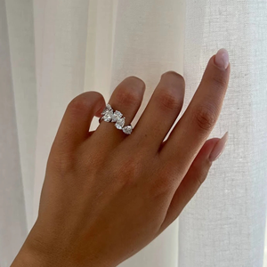 Global Gems IGI Certified Oval Cut Lab Grown Diamond Luxury Engagement Wedding <b>Ring</b> 2.50Carat <b>14K</b> <b>Gold</b> Plated Unisex Party Gift - Product Image 6