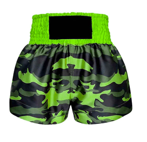 <b>Men</b> Muay Thai Boxing MMA <b>Shorts</b> <b>Camo</b> Quick Dry Light Weight Breathable Custom Logo Martial Arts Training Wear - Product Image 2
