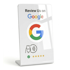 PVC NFC Membership Card Payment Review Stand RFID Enabled Waterproof Contactless Business Use Restaurants <b>Mini</b> Tag 860-960MHz - Product Image 2
