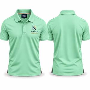 Nouvelle conception de chemises formelles pour hommes adultes, vente chaude, logo personnalisé, couleur unie, respirantes, manches courtes, polyester/coton - Product Image 1