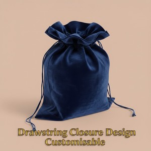 Bolsas de Terciopelo de Lujo con Cordón, Bolsas Potli Premium para Empaque de Regalos de Boutique, Empaque Ecológico - Product Image 3